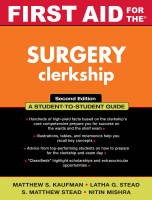 First Aid for the Surgery Clerkship.pdf